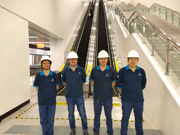 中国首条下穿黄河的地铁开通 百余部蒂森克虏伯电扶梯鼎力加持图3