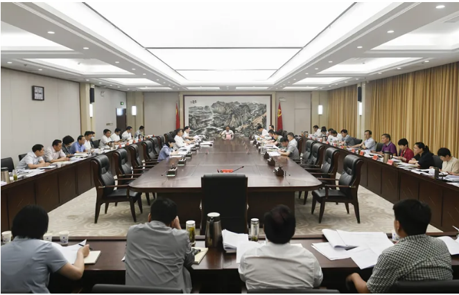 孙正东主持召开市委常委会会议!审议通过《2021年度阜阳市产业项目建设年活动方案》