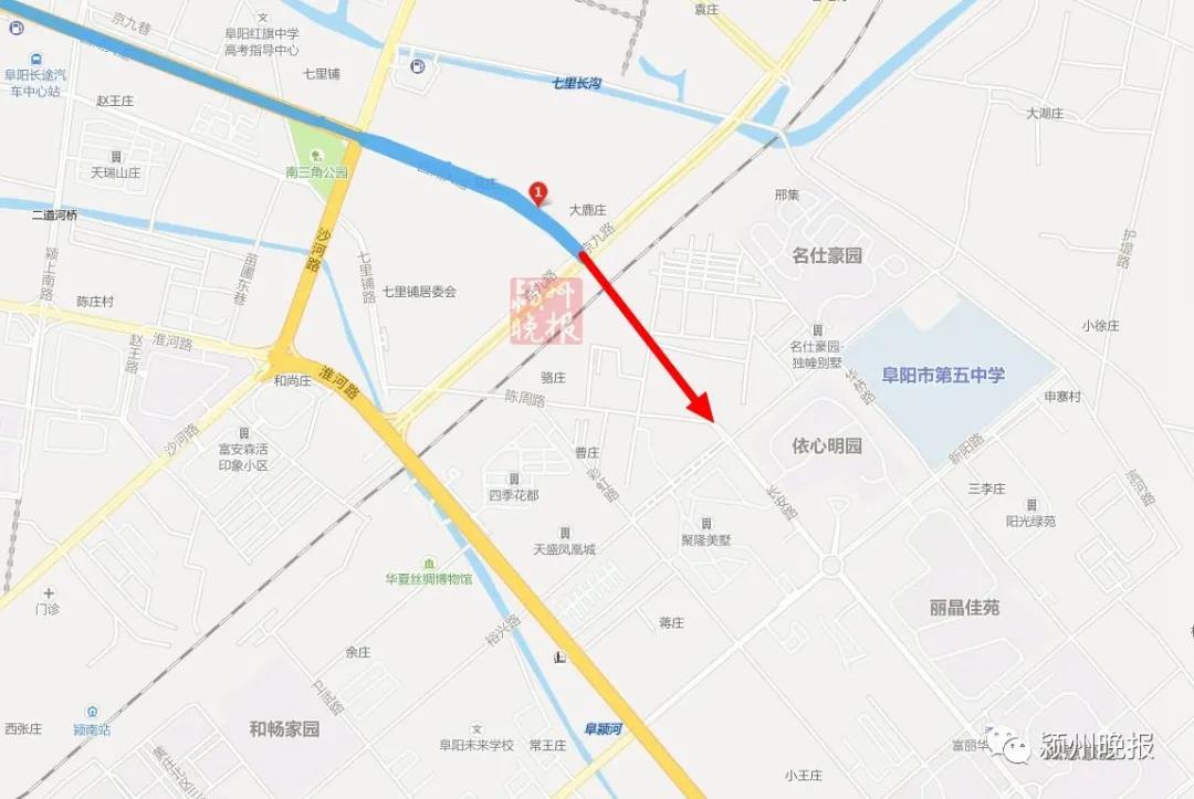 西湖大道下穿京九铁路立交桥主体完工