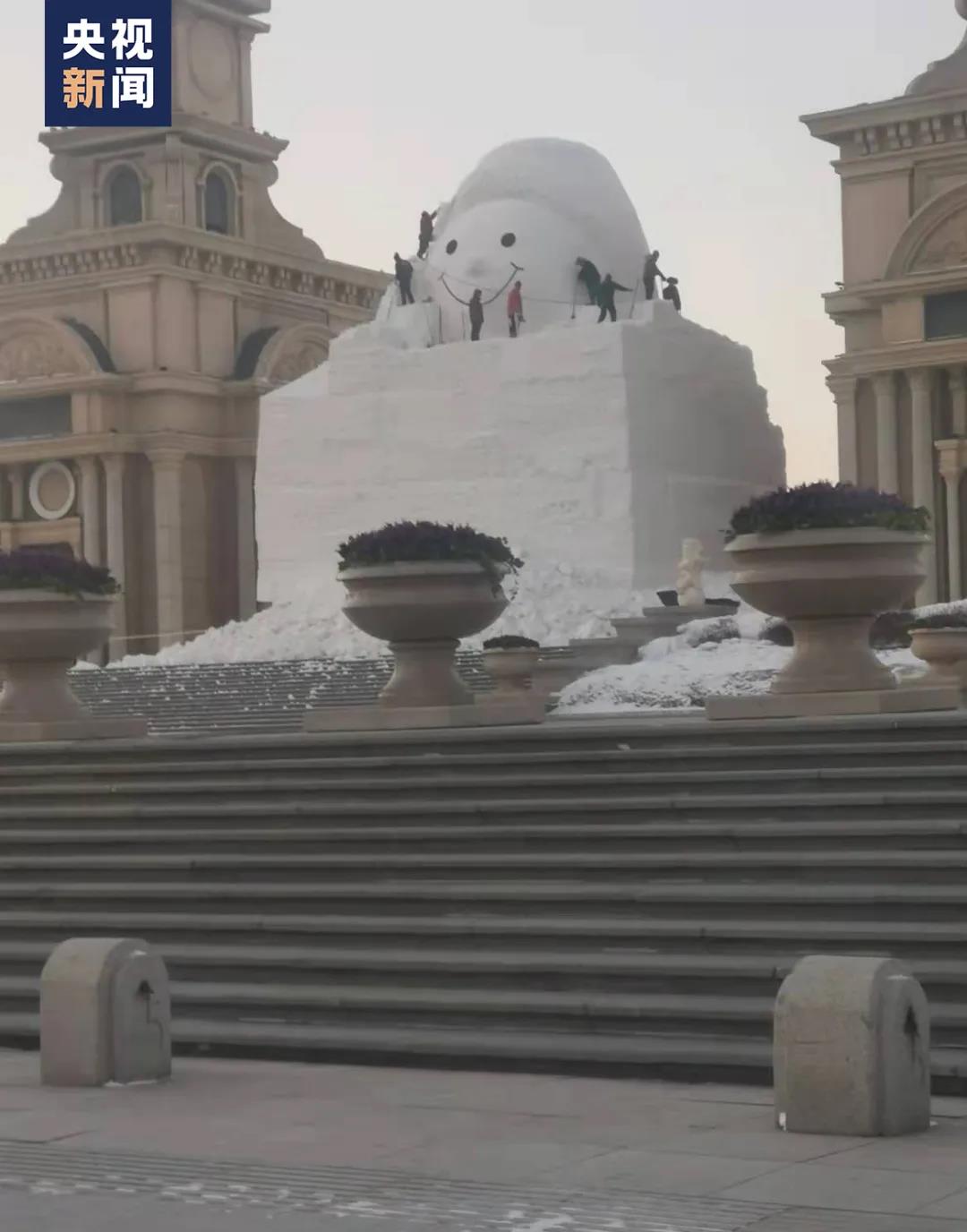 全网羡慕的大雪人啥来头？官方回应了