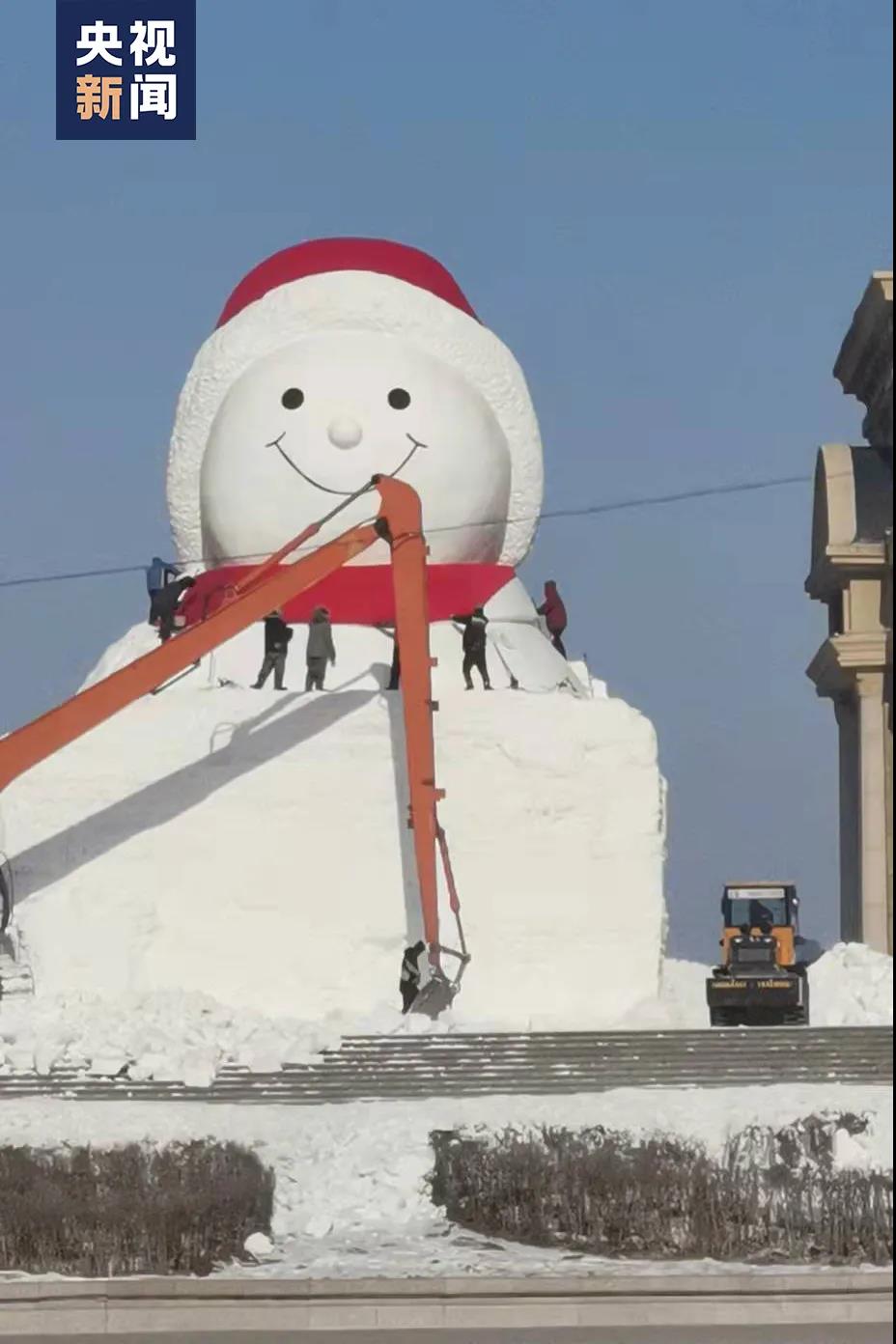 全网羡慕的大雪人啥来头？官方回应了