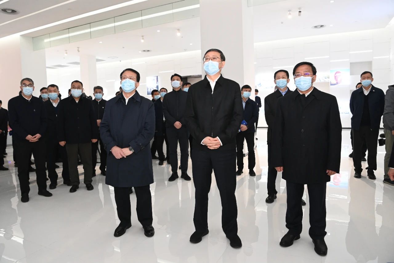 微信图片_20230318083756.jpg 携手落实国家战略 推动沪皖合作共赢 上海市党政代表团来安徽考察 陈吉宁龚正率队 韩俊王清宪陪同