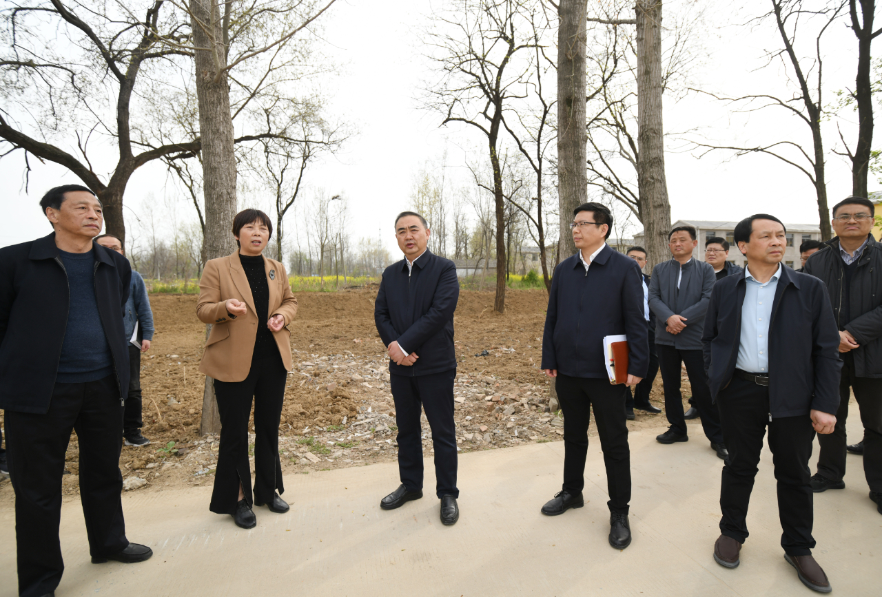 孙正东到界首市调研督导乡村振兴、重点项目建设等工作