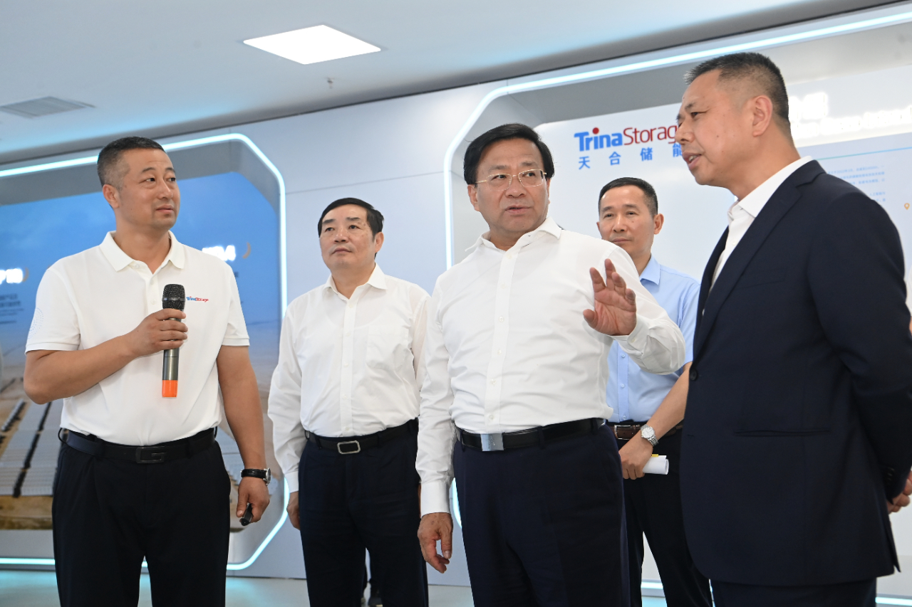 韩俊在滁州市调研时强调 加快推动先进光伏和储能产业高质量发展 传承优秀传统文化建设繁荣兴盛文化强省