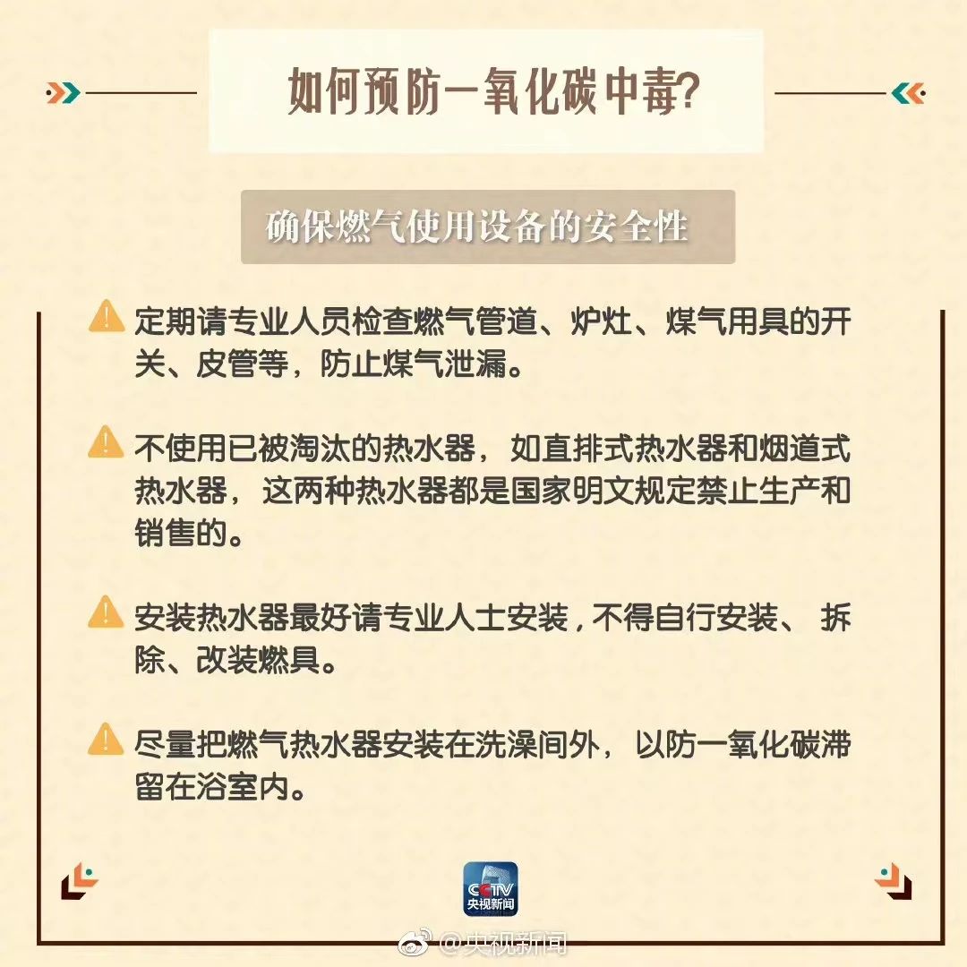 一家四口，2死2伤！警惕，一氧化碳中毒已进入高发期！