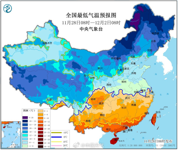 -5℃！较强冷空气杀到安徽！今晚做好准备！