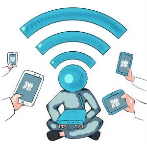 警惕！不要随意蹭免费WIFI​！