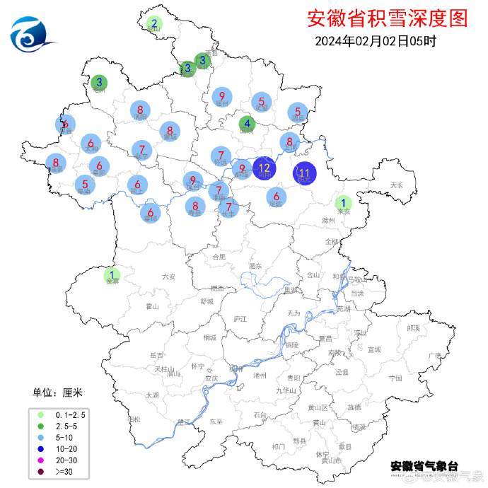 最大积雪深度25厘米！阜阳还有暴雪！图1